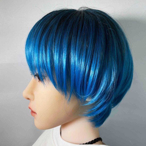 画像8: シースルーマッシュショート【blue】 (8)