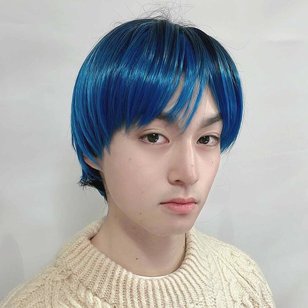 画像4: シースルーマッシュショート【blue】 (4)