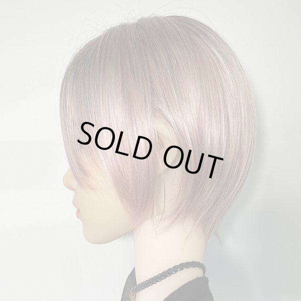 画像3: センターパートナチュラルハッシュカット 【pink】 (3)