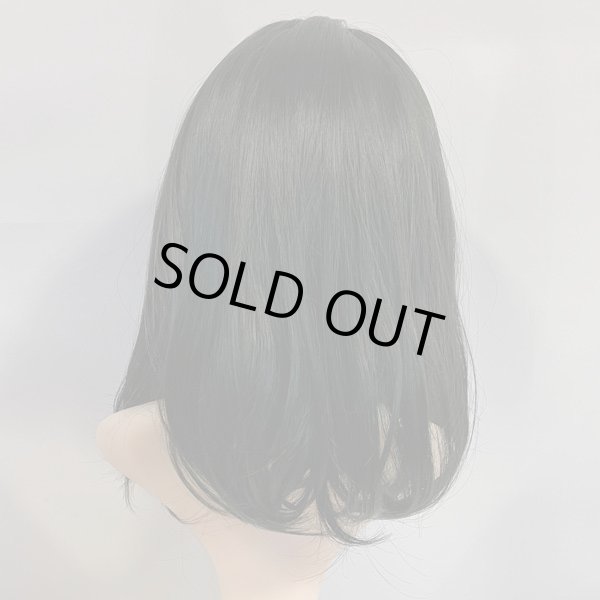 画像3: Ｉ型レースリアルスキンセンターパートミディ【Dark green black】 (3)