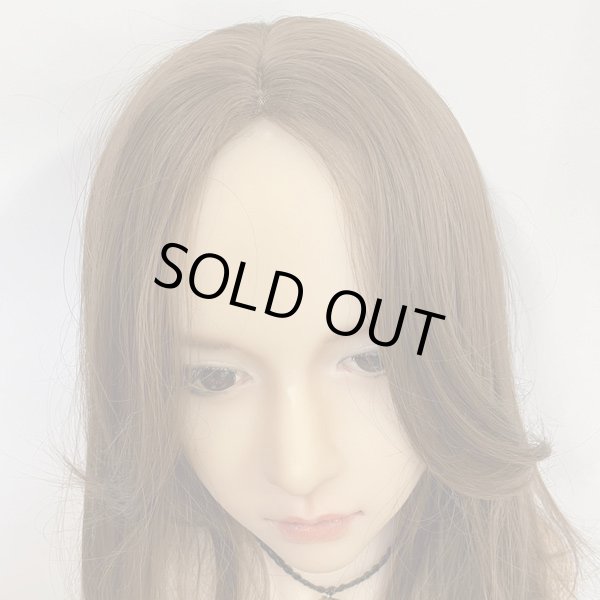 画像4: Ｉ型レースリアルスキンセンターパートミディ【Clear brown】 (4)