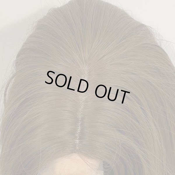 画像6: Ｉ型レースリアルスキンセンターパートミディ【Clear brown】 (6)