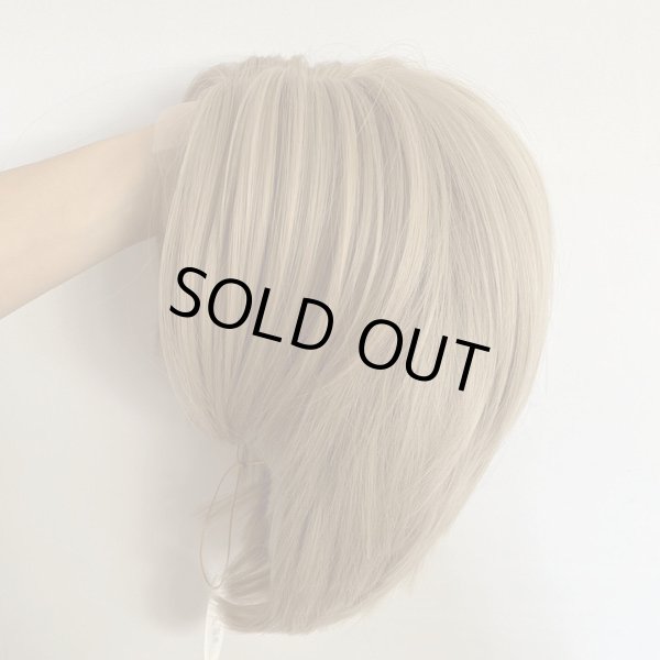 画像5: Ｉ型レースリアルスキンセンターパートコンマヘア【Champagne Gold】 (5)