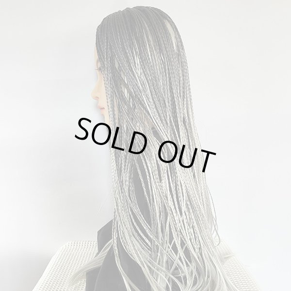 画像9: センターパートブレイズロング【steel gray】 (9)