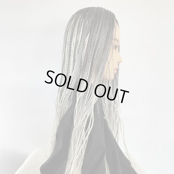 画像10: センターパートブレイズロング【steel gray】 (10)