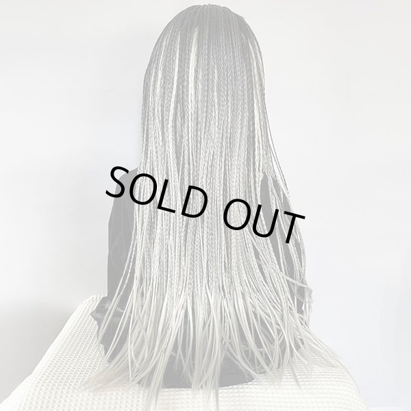 画像11: センターパートブレイズロング【steel gray】 (11)