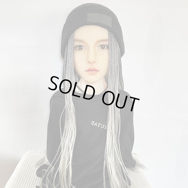 画像14: センターパートブレイズロング【steel gray】 (14)