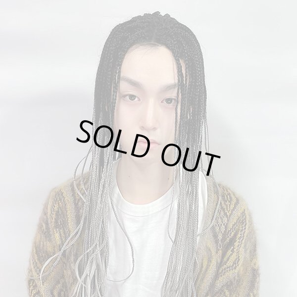 画像7: センターパートブレイズロング【steel gray】 (7)