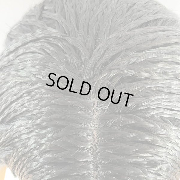 画像5: センターパートブレイズロング【black × blue × viridian green】 (5)